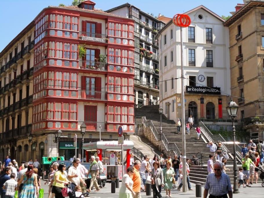 La Casita Verde. Metro Cerca Del Casco Viejo Bilbao Zewnętrze zdjęcie